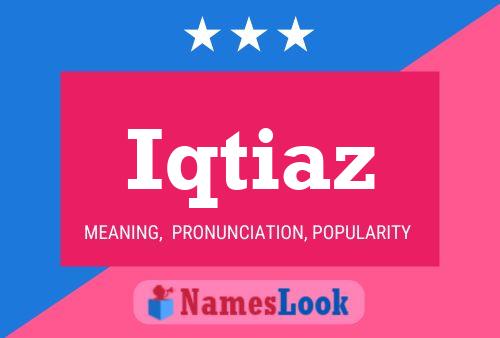 ملصق اسم Iqtiaz