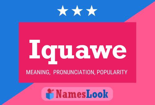 ملصق اسم Iquawe