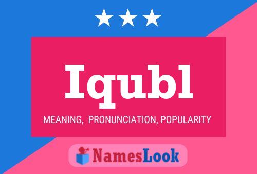 ملصق اسم Iqubl