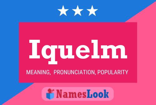 ملصق اسم Iquelm