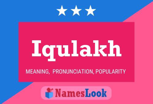 ملصق اسم Iqulakh