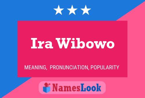 ملصق اسم Ira Wibowo