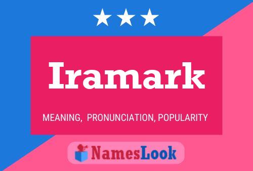 ملصق اسم Iramark