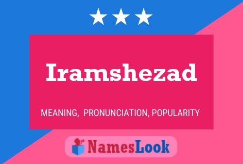 ملصق اسم Iramshezad