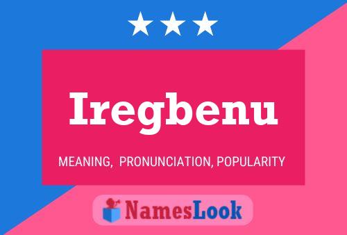 ملصق اسم Iregbenu