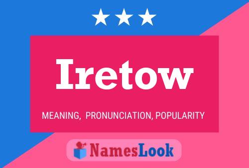 ملصق اسم Iretow