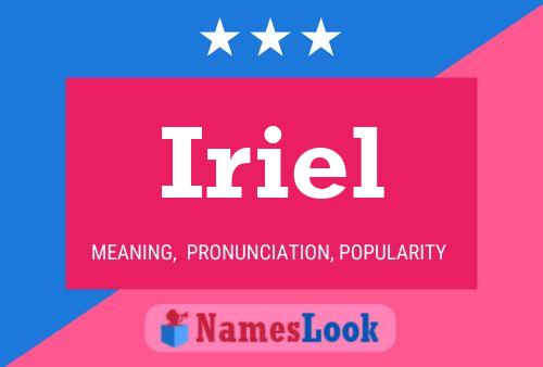 ملصق اسم Iriel