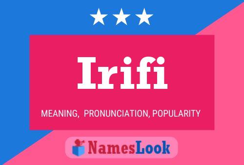 ملصق اسم Irifi