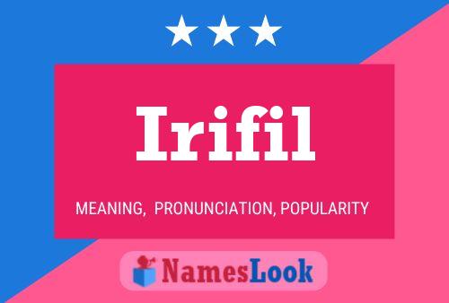 ملصق اسم Irifil