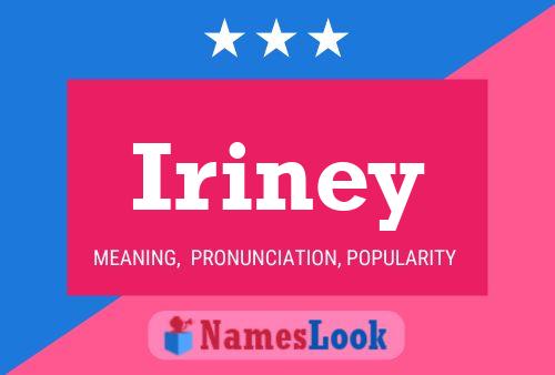 ملصق اسم Iriney