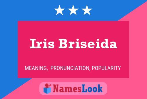 ملصق اسم Iris Briseida