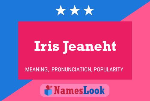 ملصق اسم Iris Jeaneht