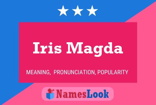 ملصق اسم Iris Magda