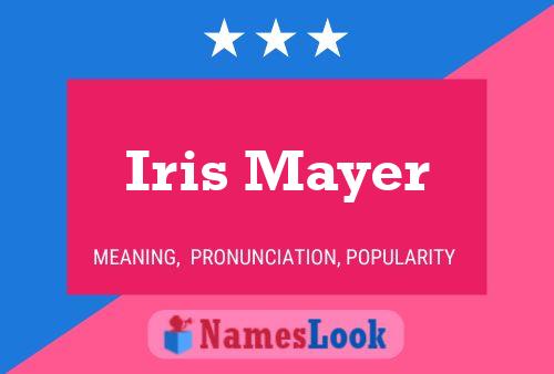 ملصق اسم Iris Mayer