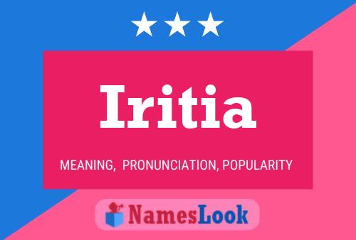 ملصق اسم Iritia