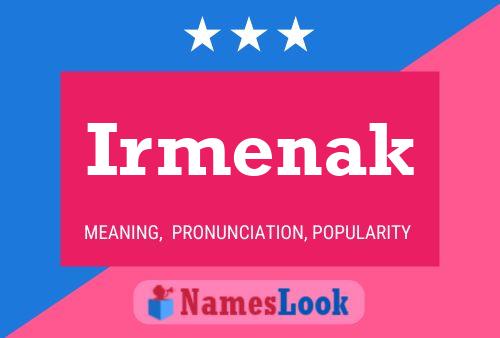 ملصق اسم Irmenak