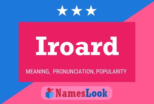 ملصق اسم Iroard