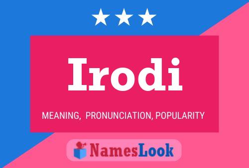 ملصق اسم Irodi