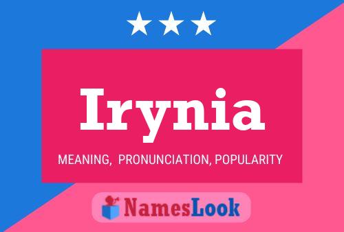 ملصق اسم Irynia