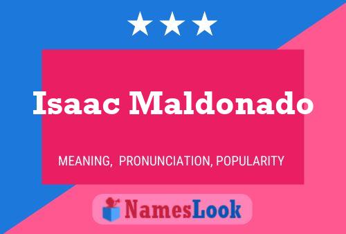 ملصق اسم Isaac Maldonado