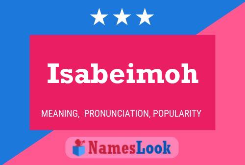 ملصق اسم Isabeimoh