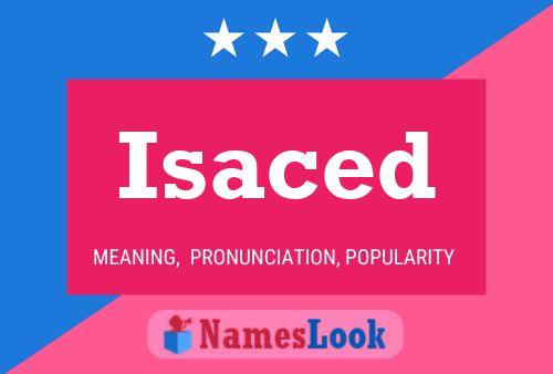 ملصق اسم Isaced