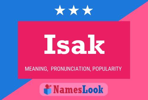 ملصق اسم Isak