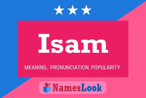 ملصق اسم Isam