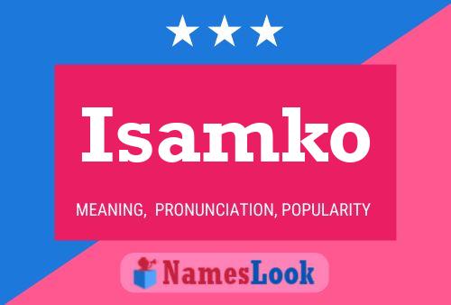 ملصق اسم Isamko