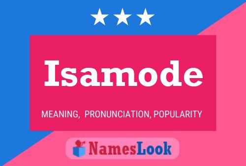 ملصق اسم Isamode