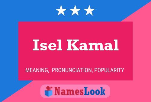 ملصق اسم Isel Kamal