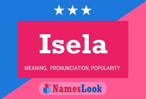 ملصق اسم Isela