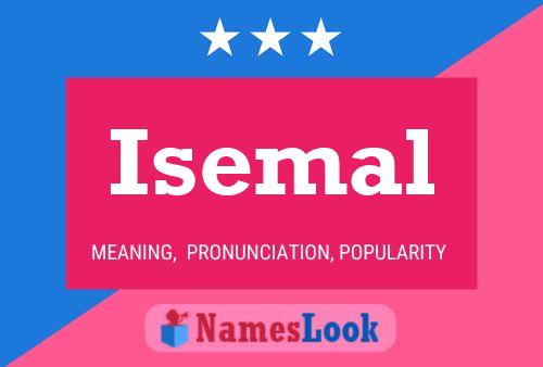 ملصق اسم Isemal