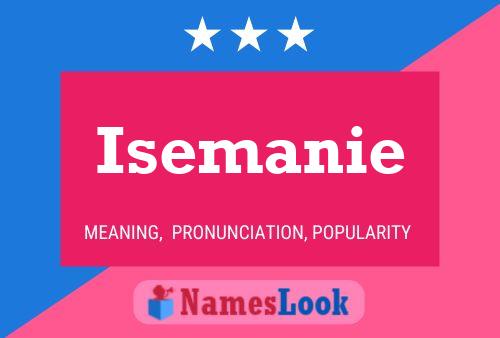 ملصق اسم Isemanie