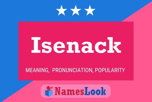 ملصق اسم Isenack