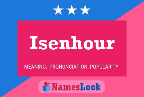 ملصق اسم Isenhour