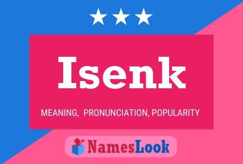 ملصق اسم Isenk