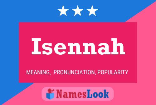 ملصق اسم Isennah