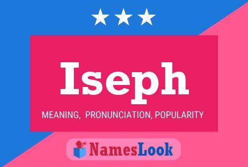 ملصق اسم Iseph