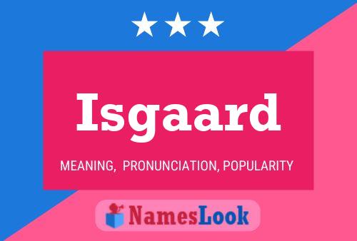 ملصق اسم Isgaard