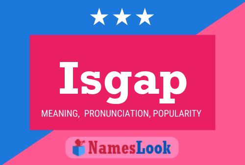 ملصق اسم Isgap