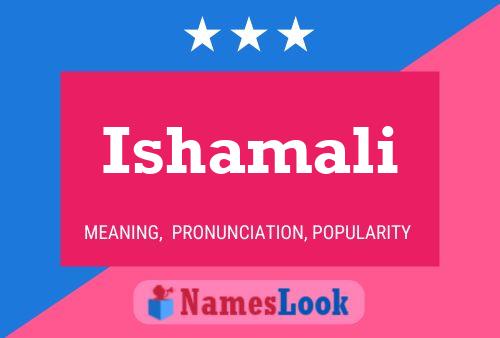 ملصق اسم Ishamali