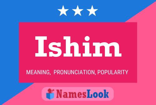 ملصق اسم Ishim