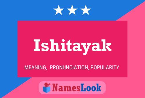 ملصق اسم Ishitayak