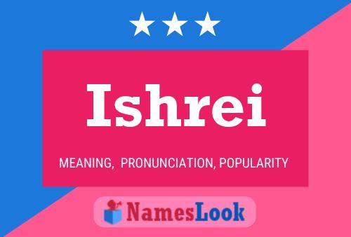 ملصق اسم Ishrei