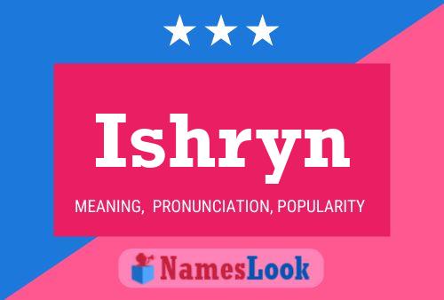 ملصق اسم Ishryn