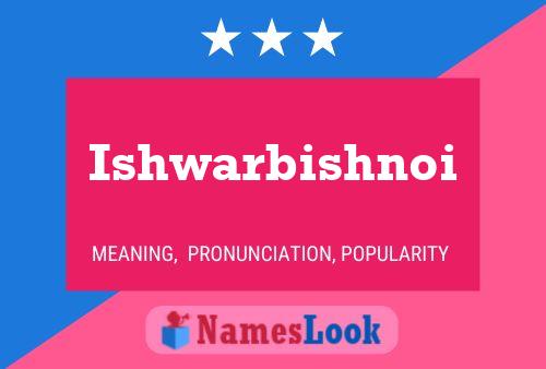 ملصق اسم Ishwarbishnoi