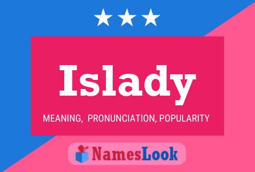 ملصق اسم Islady