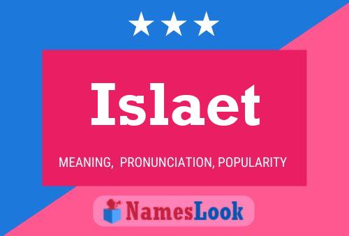 ملصق اسم Islaet