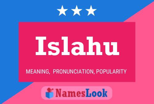 ملصق اسم Islahu